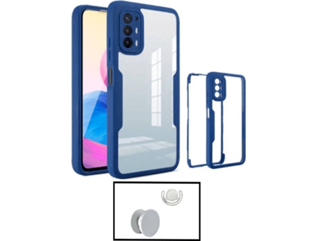 Kit Carcasa Anti-Crash Oppo A94 5G PHONECARE Azul Oscuro