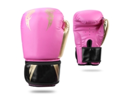 Guantes de boxeo para entrenamiento de lucha, puñetazos, sparring y fitness, color oro rosa.