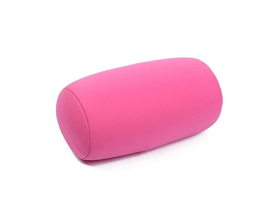 2026-cojín Cilíndrico Multifuncional De Color Sólido Para Siesta, Almohada Ergonómica Suave Y Portátil Rosa