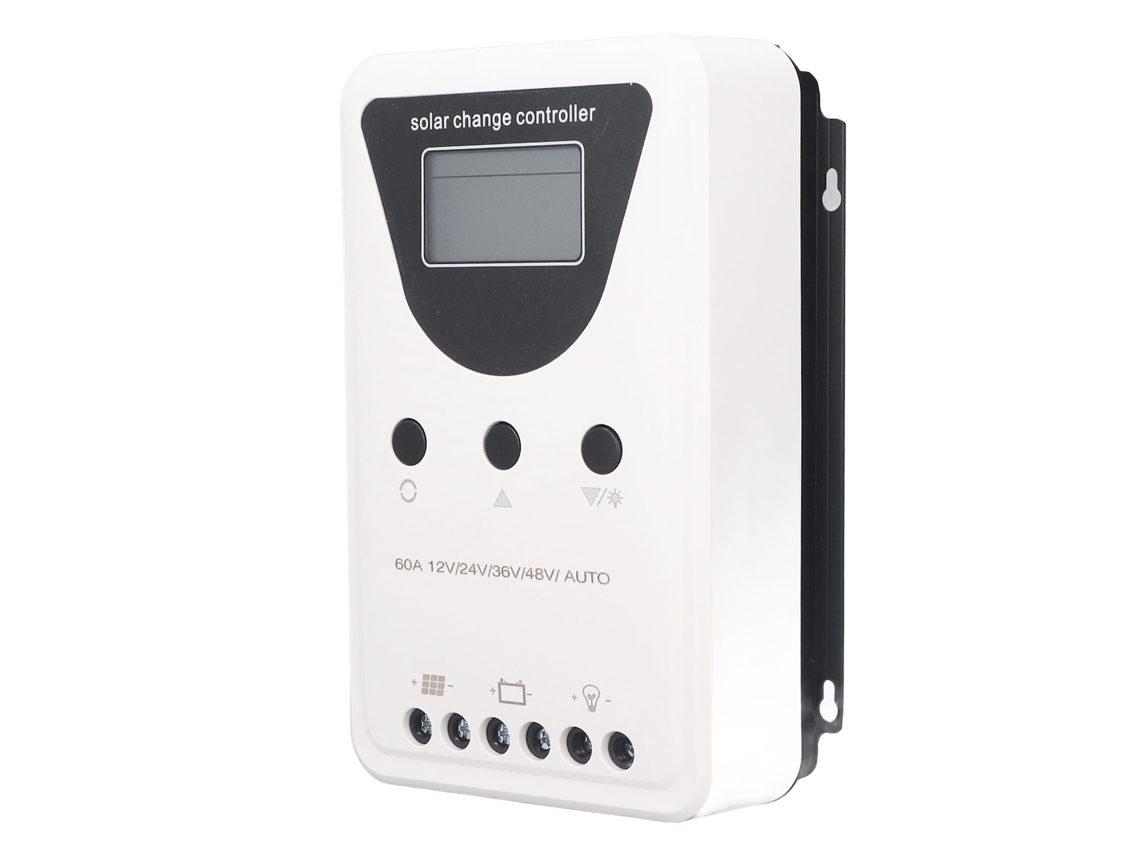 Controlador de carga solar PWM Sistema de detección y protección automática para una carga segura