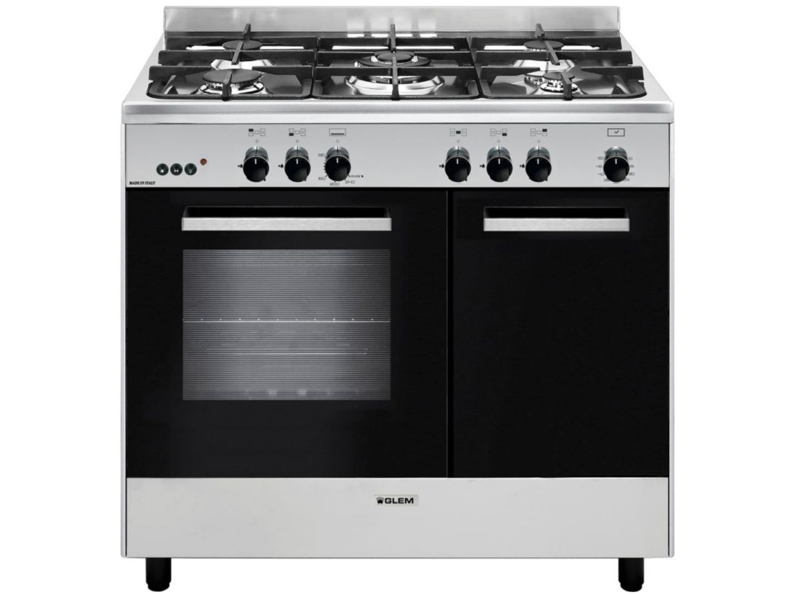 Cocina GLEM GA960PCGIX (66 L - Gas - Inox)