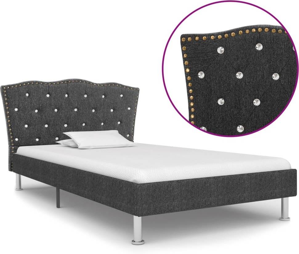 Cama VIDAXL 280527 Tejido (Compatible con Colchón: 90x200 cm)