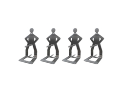 Juego de 4 soportes para salchichas y perritos calientes Rosewell BBQ