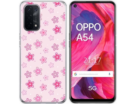 Carcasa Oppo A54 5G / A74 5G TUMUNDOSMARTPHONE Flores Multicolor