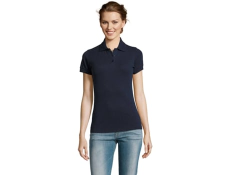 Polo de Mujer SOLS Prime Marino Azul (L)