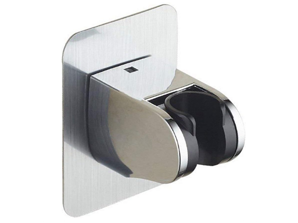 Soporte de ducha adhesivo, ajustable, sin perforación TRUYUETY