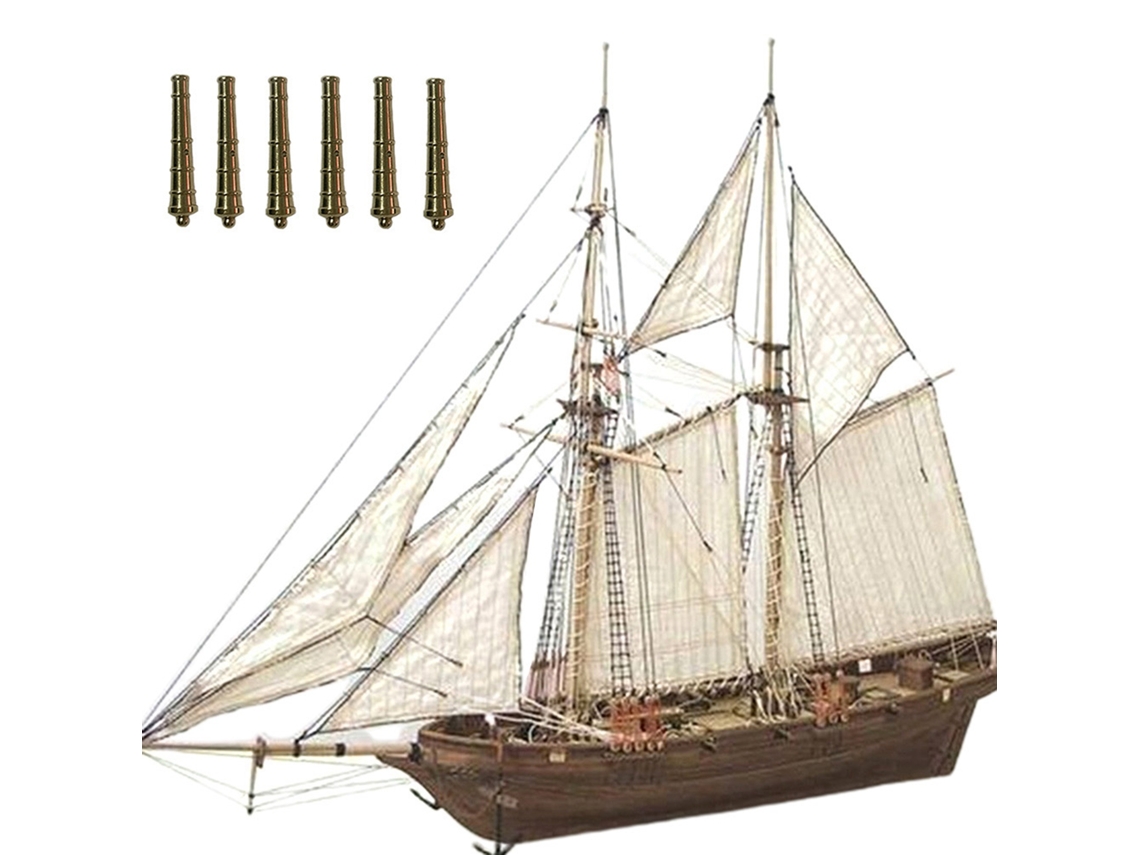 2026 Kit De Barco Velero De Madera Para Diy En Casa Modelo Decorativo Regalo Juguete Para Niños