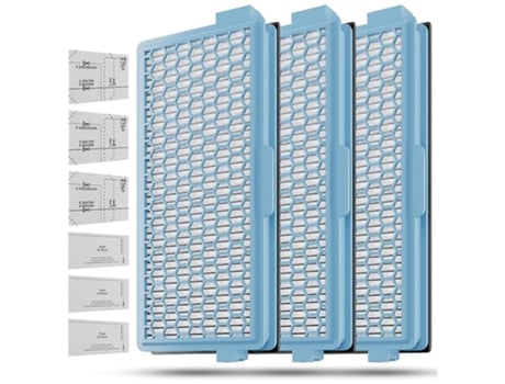 3x filtros hepa para miele aspirador peça compacta c1-c2