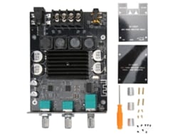 Módulo Amplificador De Potência 2 Canais Subwoofer 100wx2 Dc12-24v Bt 5.0 Placa De Som Zk-1002t