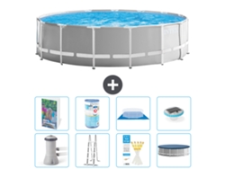 Intex Piscina Prism Frame Redonda - 457x122 Cm - 9-peças S622