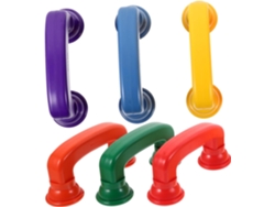 Teléfono De Juguete Susurrante De 6 Piezas, Juguete Educativo De Plástico Para Niños Pequeños Y Desarrollo Infantil.