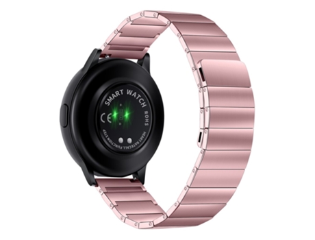 Correa de acero inoxidable 22mm magnético para Huawei Watch GT 3 Pro 46mm/Apex 46mm/Apex Pro - rosa