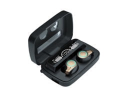 YEMAESRE Auriculares Estéreo Bluetooth Sin Carga Impermeables Negro