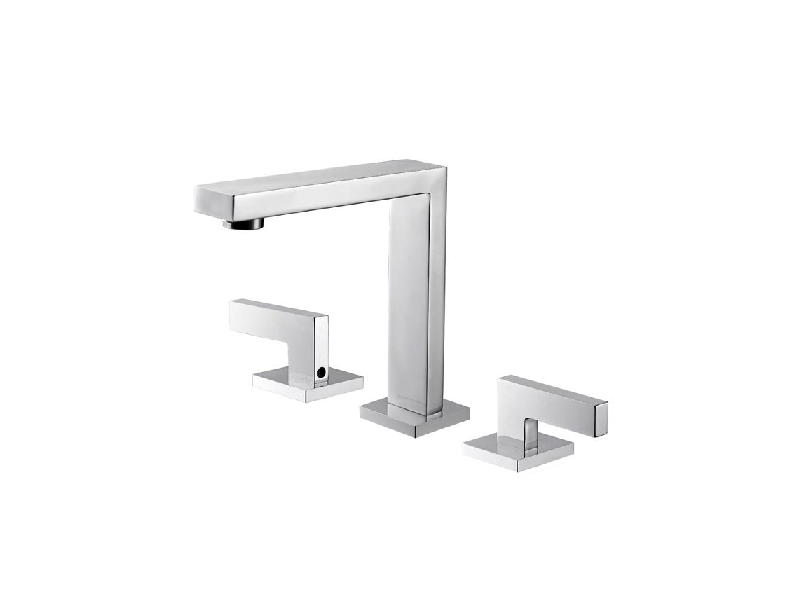 Grifo De Lavabo 302 En Latón Cromado Colección Enipée