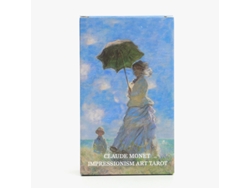 Cartas De Tarot Impresionistas De Monet - 78 Cartas, 12x7 Cm
