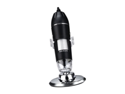 Microscopio Digital Usb De 1600 Aumentos Con 8 Led Y Soporte, Compatible Con Android, Windows, Mac Y Linux, Lupa De Mano.