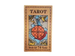 Baraja De Tarot Auténtica, De 12x7 Cm, Incluye Manual De Instrucciones En Papel.