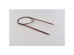 Agujas circulares fijas Knit Pro Ebony 80 cm 3,75 mm