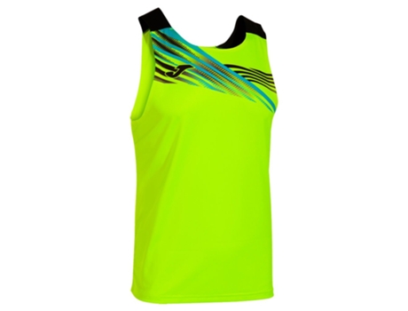 Camiseta sin Mangas de Hombre para Running JOMA Elite Amarelo Amarillo (L)