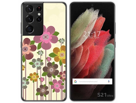 Carcasa Samsung Galaxy S21 Ultra 5G TUMUNDOSMARTPHONE Dibujos Multicolor