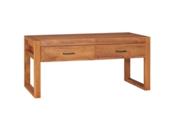 Mueble de Armario Tv 100X40X45 Cm Madera de Teca