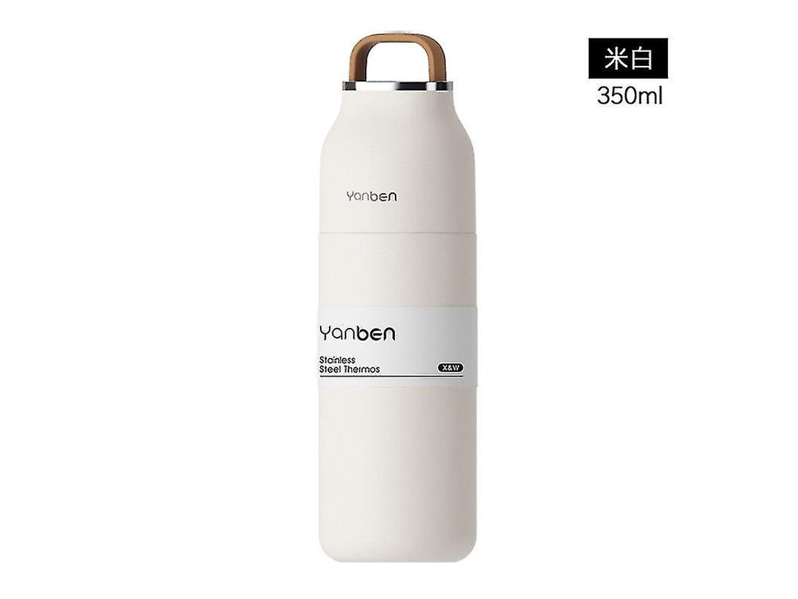 Termo portátil de acero inoxidable de 350 ml, termo al vacío, taza térmica, botella de agua térmica de 12 horas Ly Ebike
