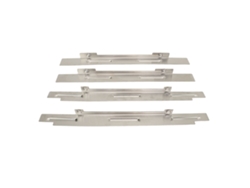4 Protectores De Viento De Acero Inoxidable Para Parrilla De 36 Pulgadas, Ajustables Con Combustión Estable, Accesorio Universal
