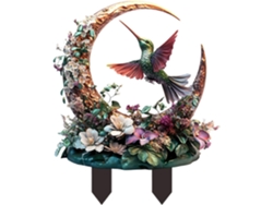 Estaca Para Pájaros De Jardín – Estacas Para Pájaros, Esculturas, Césped, Plantas, Estatuilla De Pájaro Con Plumas,