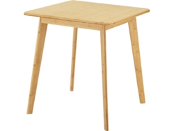 Mesa de Apoyo [EN.CASA] Närpes (Bambu - 75 x 70 x 70 cm - Marrón)