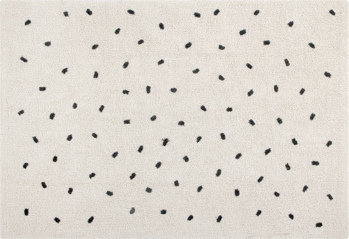 Alfombra Infantil HAPPY DECOR KIDS Mini Dots (Beige - Algodón - 140x200 cm)