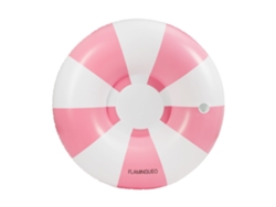 Flamingueo Flotador Hinchable Con Rejilla Pvc Donut Rosa