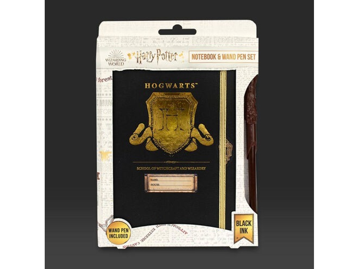 Harry Potter Hogwarts BLUE SKY Cuaderno y Varita Set