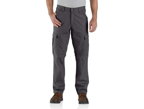Calça CARHARTT Calça Cargo Folgada Force Broxton Cinzento 33 / 30