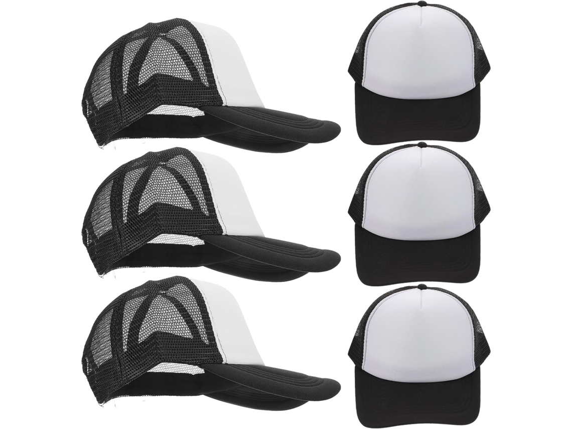 Paquete De 10 Gorras De Béisbol De Malla, Gorras De Verano Personalizables Con Impresión Por Sublimación Térmica.