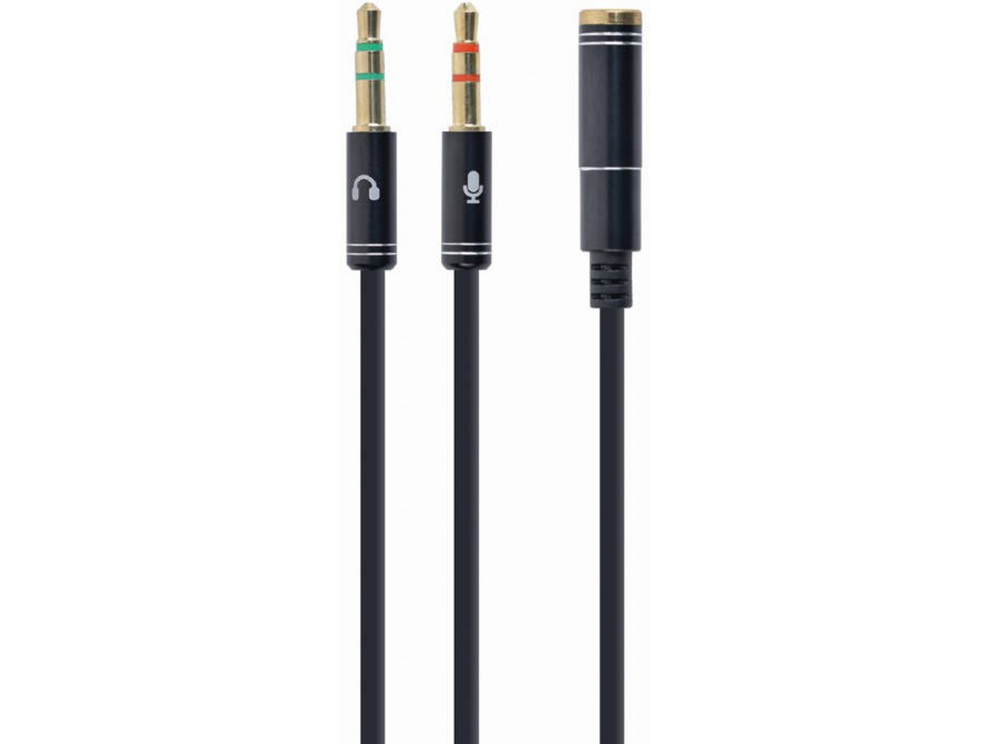 Adaptador GEMBIRD Jack Hembra para Macho (Audio y Micro)