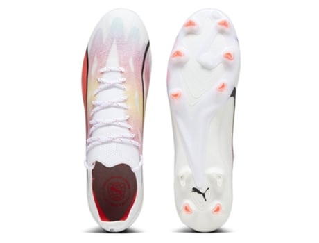 Botas de fútbol Unisex para Fútbol PUMA Ultra Ultimate Fg Blanco (40)