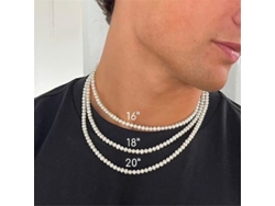 2026-collares De Perlas Simuladas Unisex 8mm Moda 2022 Hecho A Mano Para Bodas Y Fiestas