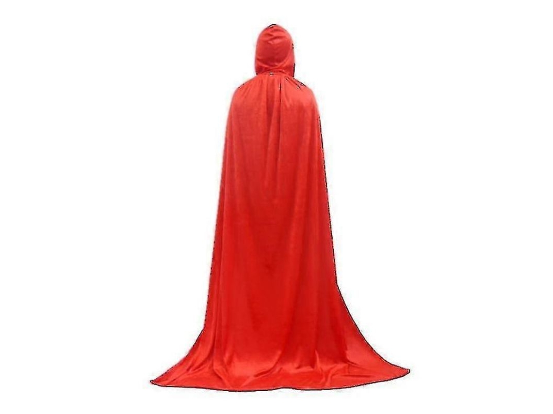 2026-capa Con Capucha Unisex De Terciopelo Largo Para Disfraces De Halloween Y Cosplay