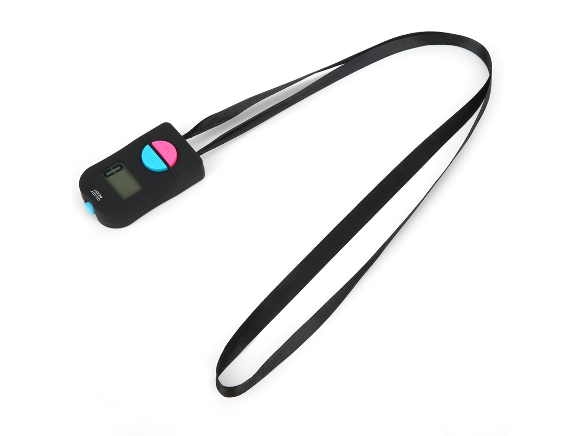 Mini contador digital con conteo electrónico y anuncio por voz.