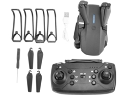 Dron Profesional Con Cámara 4k Hd, Plegable, Altura Fija, Control Remoto, Wifi, Regalo, Doble Batería.