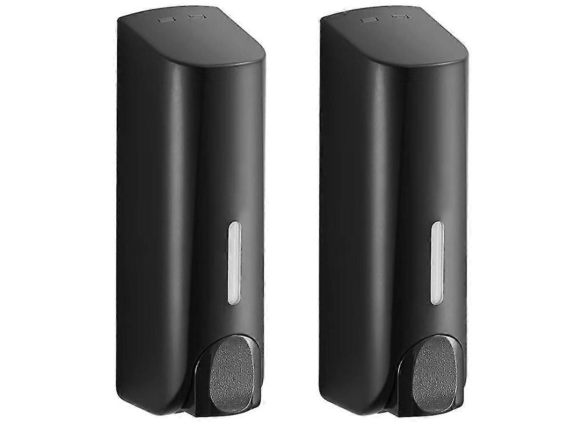 2x Dispensador de Jabón 350ml Dispensador de Jabón Manual de Pared Dispensador de Champú Líquido de Gel de Ducha de Baño Rosewell