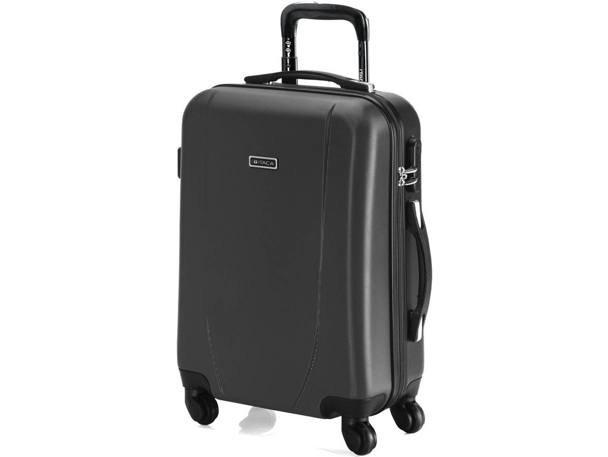 Maleta de Cabina ITACA ABS Texturizado Negro (55x38x20cm - 35 L)