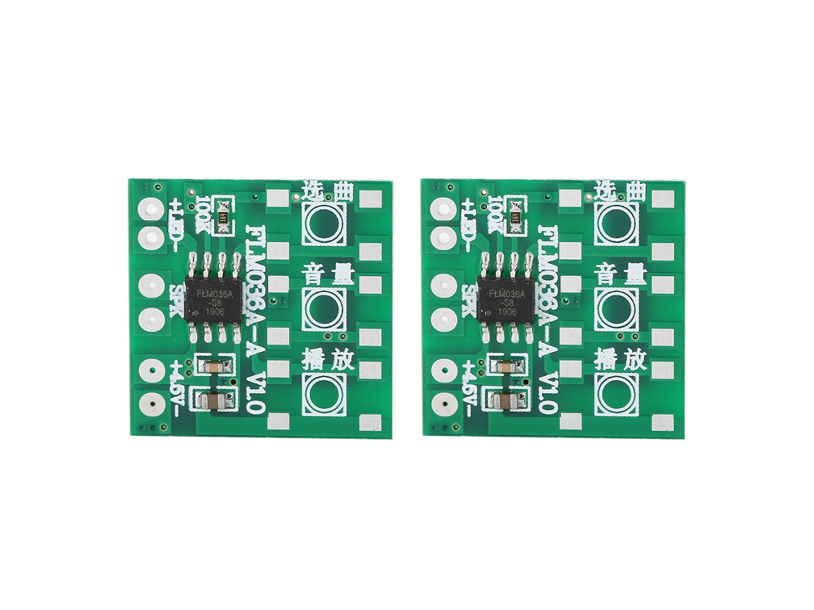 Módulo Musical Diy 36 Con Volumen Ajustable Para Timbre Inteligente Y Juguetes (2 Unidades)