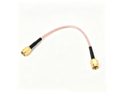 10 Pcs2.4ghz Sma Male To Sma Male Rg316 Pigtail Adapter Extended Cable 15cm Silver Plated For Fpv Antenna Rc Drone
