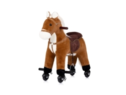 Pony de peluche para montar, con ruedas y sonido - Chipolino