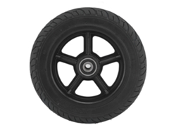 Neumático Macizo Para Patinete Eléctrico De 200x50 Mm (8 Pulgadas), Antideslizante, De Goma, Con Llanta.