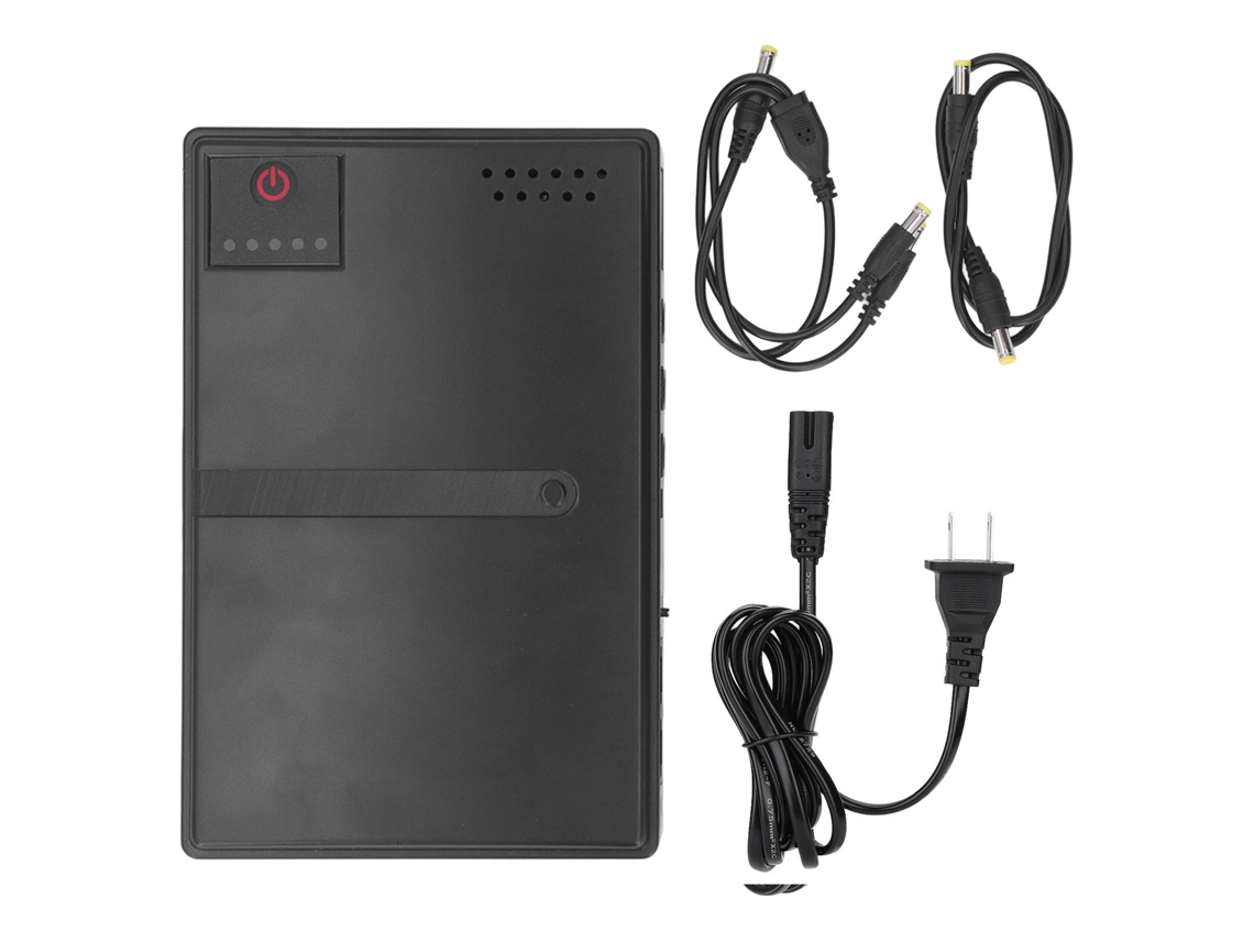Sistema De Alimentación Ininterrumpida (ups) Con Batería De Respaldo De 10400 Mah, 5 V, 9 V, 12 V, Poe, 15 V, 24 V, Para Router De Cámara Y Enchufe Estadounidense.