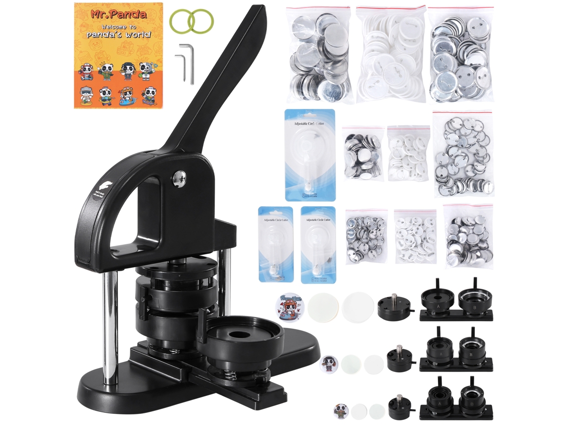 Máquina Para Hacer Botones Succebuy, 1/1,25/2,28 Pulgadas (25/32/58 Mm), 3 En 1