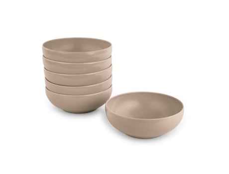 Conjunto de 6 Cuencos PLASTIC FORTE Reutilizables