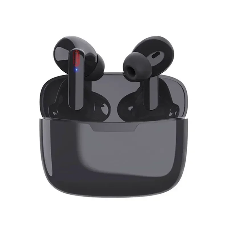 (negro) Auriculares Inalámbricos Bluetooth Con Cancelación De Ruido, Controles Táctiles, Micrófono Y Carga Rápida.